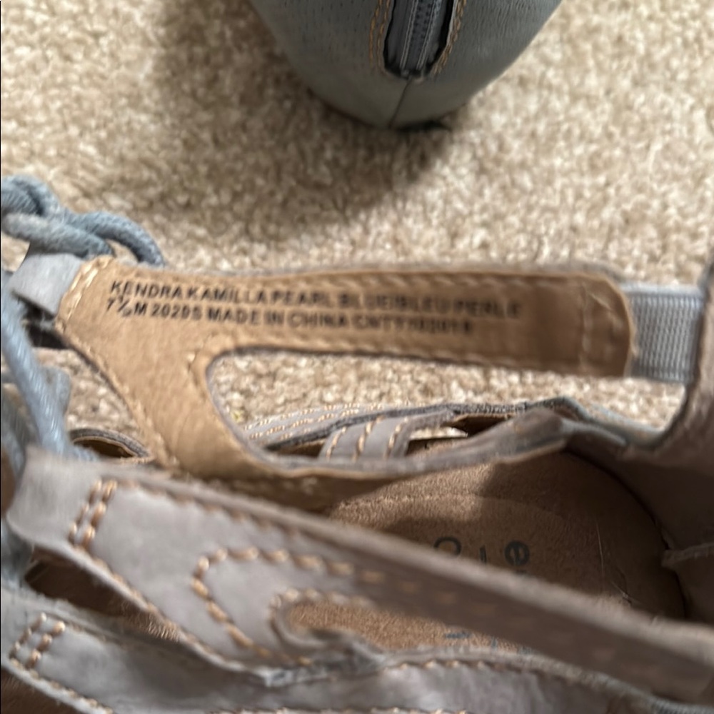 Stylish pale blue Women's Sandals - Picture 7 of 11
